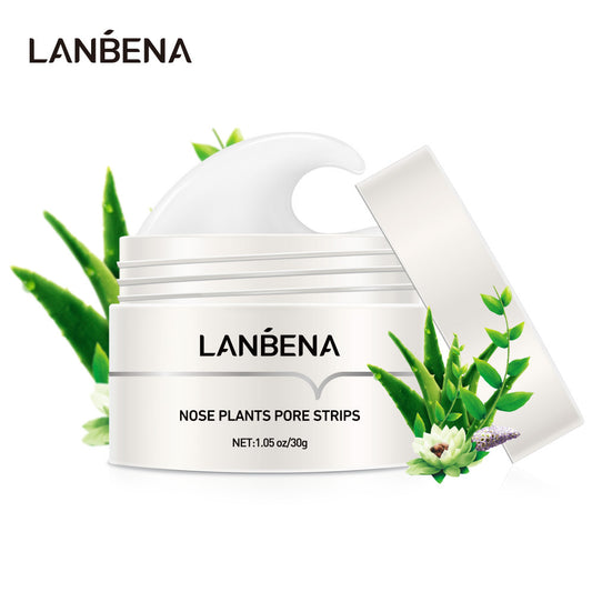 LANBENA Blackhead Nasal Mask – Tear-Off Paper for Acne Removal and Pore Cleansing